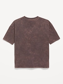 Image number 2 showing, Oversized Minecraft™ Gender-Neutral Graphic T-Shirt for Kids