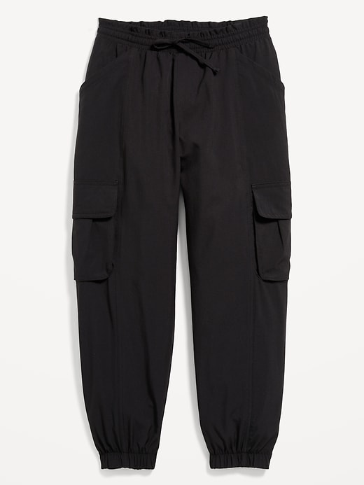 Image number 4 showing, High-Waisted StretchTech Performance Joggers for Girls