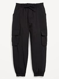 Image number 4 showing, High-Waisted StretchTech Performance Joggers for Girls