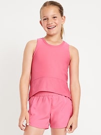 Image number 1 showing, CloudMotion Muscle Tank Top for Girls