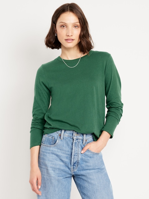 EveryWear Long-Sleeve T-Shirt - Field Of Greens
