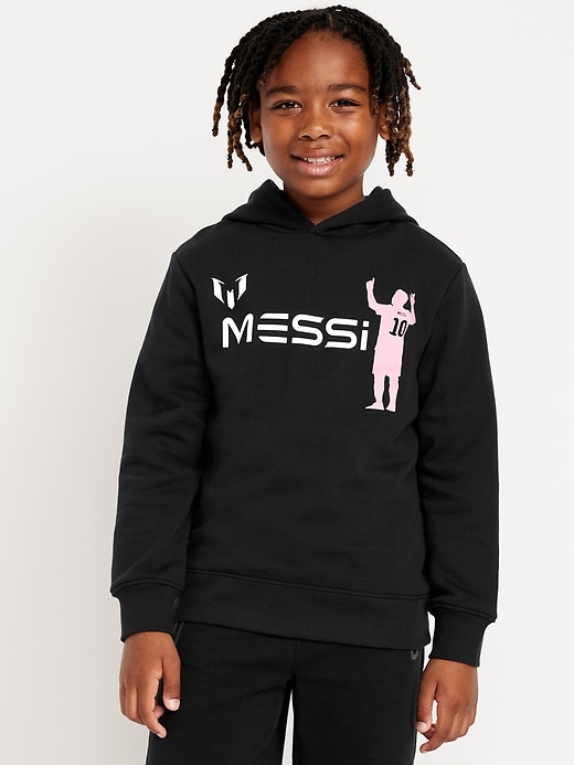 Image number 1 showing, Messi™ Gender-Neutral Graphic Hoodie for Kids