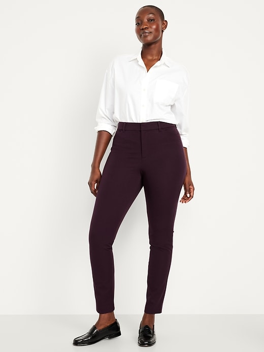 Image number 6 showing, High-Waisted Pixie Skinny Ankle Pants