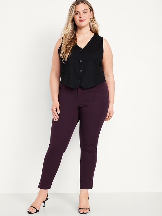 Image number 8 showing, High-Waisted Pixie Skinny Ankle Pants