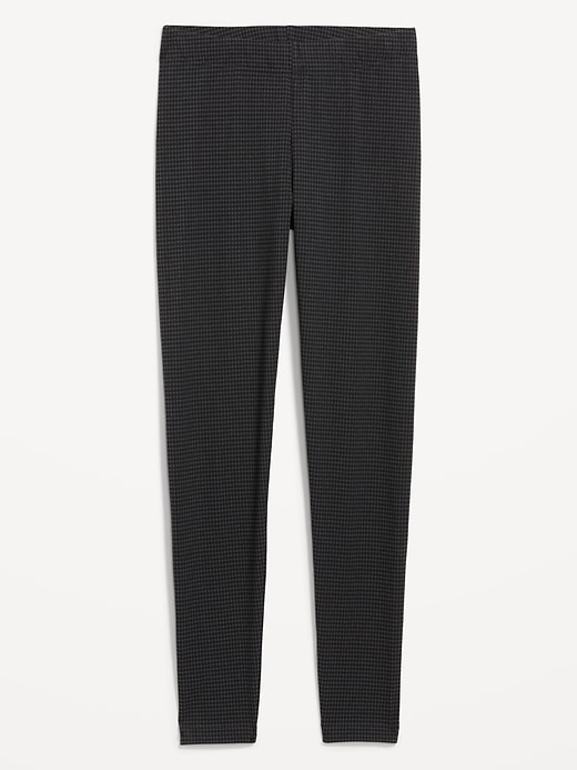 Image number 4 showing, High-Waisted Jersey Fashion Layering Leggings