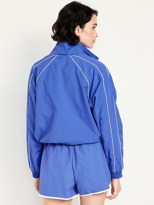 Image number 2 showing, Nylon Zip Jacket