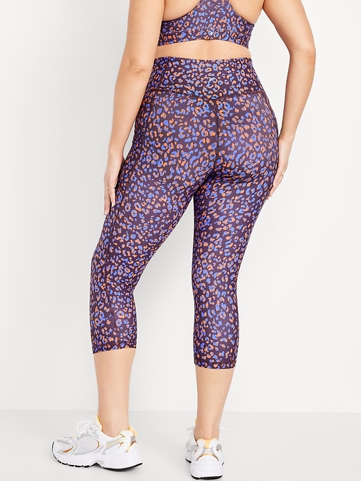 Image number 6 showing, High-Waisted PowerSoft Crop Pocket Leggings