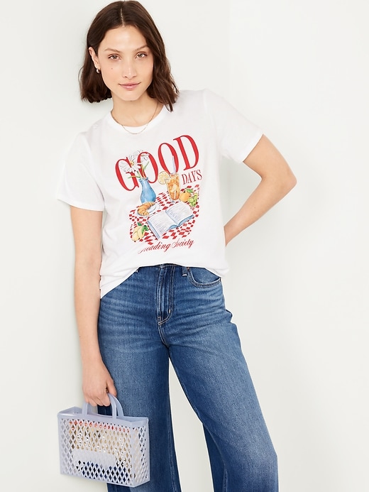 Image number 3 showing, EveryWear Crew-Neck Graphic T-Shirt
