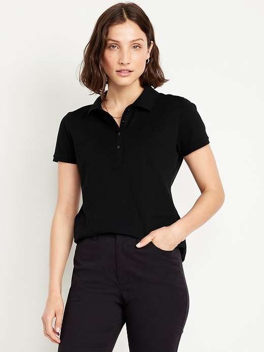 Image number 1 showing, Uniform Pique Polo