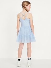 Image number 2 showing, PowerSoft Sleeveless Tutu Athletic Dress for Girls