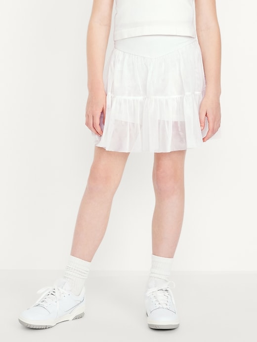 Image number 3 showing, High-Waisted PowerSoft Tutu Skort for Girls