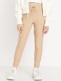 Image number 1 showing, High-Waisted PowerSoft 7/8-Length Performance Leggings for Girls