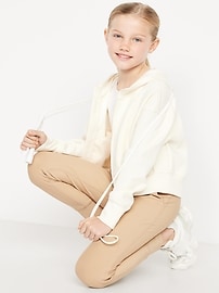 Image number 3 showing, High-Waisted PowerSoft 7/8-Length Performance Leggings for Girls
