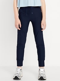 Image number 1 showing, High-Waisted PowerSoft 7/8-Length Performance Leggings for Girls