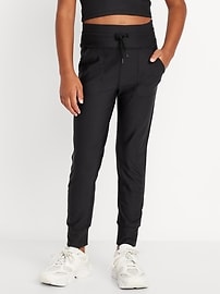 Image number 1 showing, High-Waisted PowerSoft 7/8-Length Performance Leggings for Girls