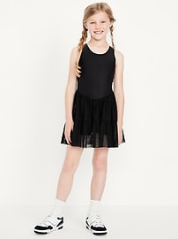 Image number 3 showing, PowerSoft Sleeveless Tutu Athletic Dress for Girls