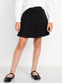 Image number 1 showing, School Uniform Ponte-Knit Pleated Skort for Girls