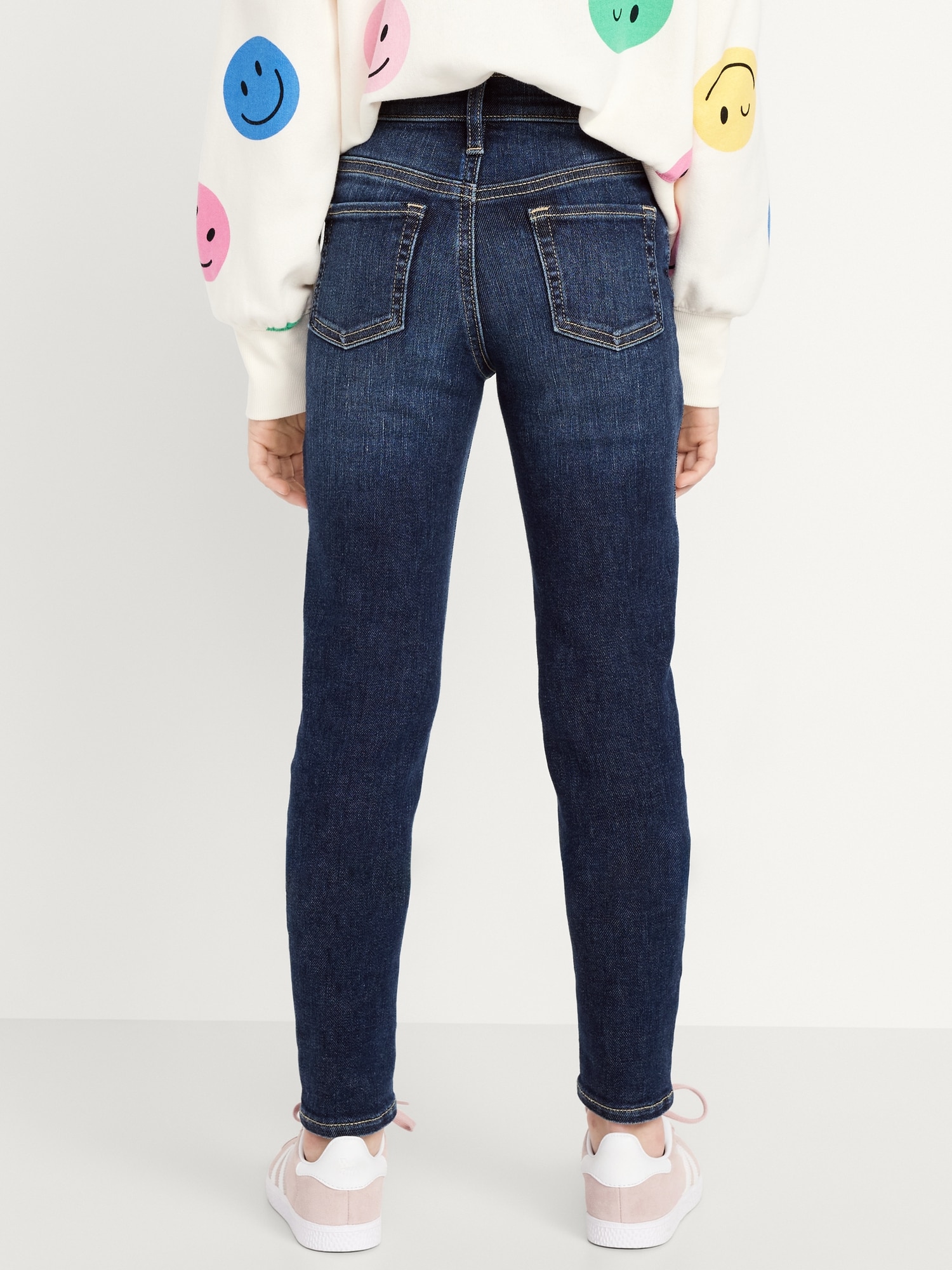 High-Waisted Rockstar 360° Stretch Jeggings for Girls