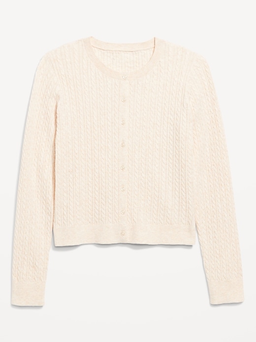 Image number 3 showing, SoSoft Cropped Cardigan Sweater