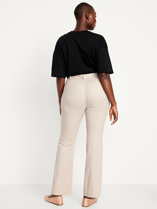 Image number 7 showing, High-Waisted Uniform Boot-Cut Pants