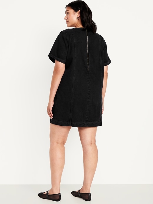 Image number 7 showing, Denim Mini Dress