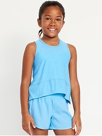 Image number 1 showing, CloudMotion Muscle Tank Top for Girls