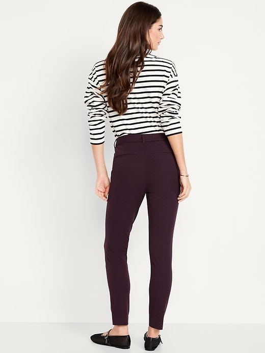 Image number 3 showing, High-Waisted Pixie Skinny Ankle Pants