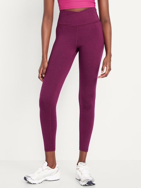 Extra High-Waisted CloudComfy 7/8 Leggings - Madder Root