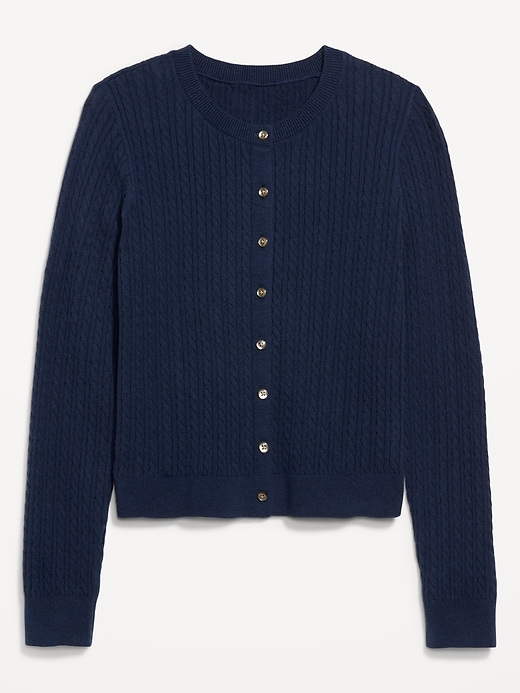 Image number 4 showing, SoSoft Cropped Cardigan Sweater