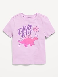 Image number 1 showing, Short-Sleeve Unisex Graphic T-Shirt for Toddler