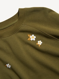 Image number 5 showing, SoComfy Oversized Raglan Sweatshirt