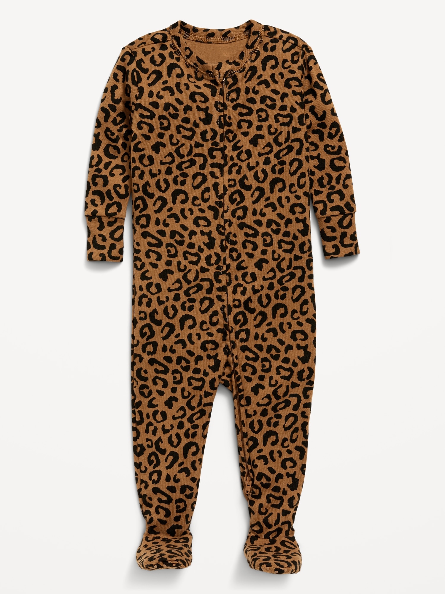 Snug-Fit 2 Way Zip Footed One-Piece for Baby