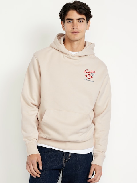 Graphic Rotation Hoodie - Wish Bone