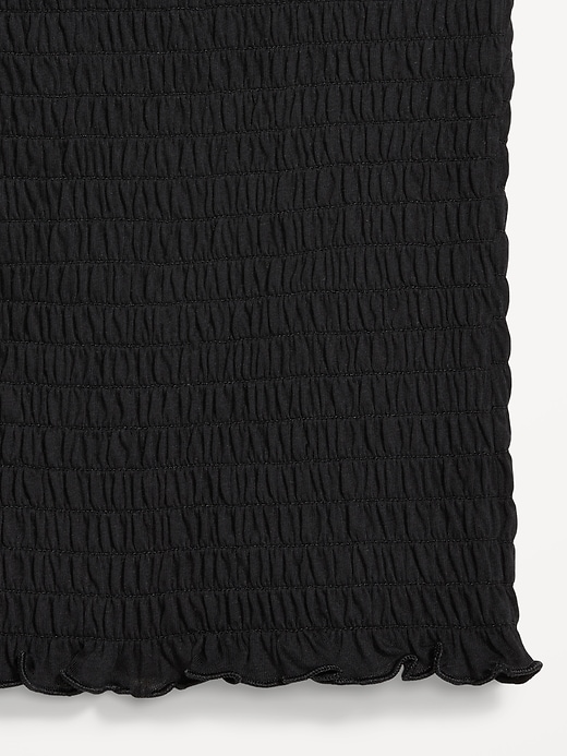 Image number 4 showing, Sleeveless Smocked Crop Top