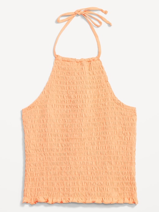 Image number 9 showing, Sleeveless Smocked Crop Top