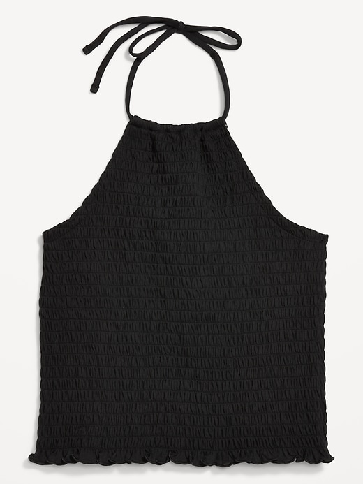 Image number 9 showing, Sleeveless Smocked Crop Top