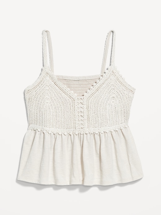Image number 9 showing, Sleeveless Crochet Top