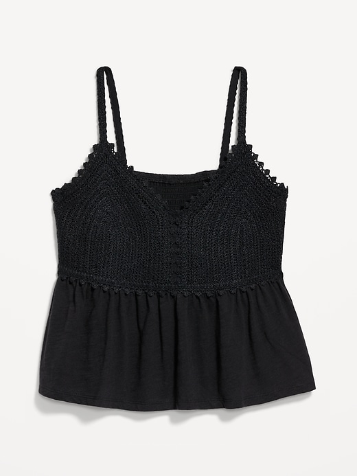 Image number 9 showing, Sleeveless Crochet Top