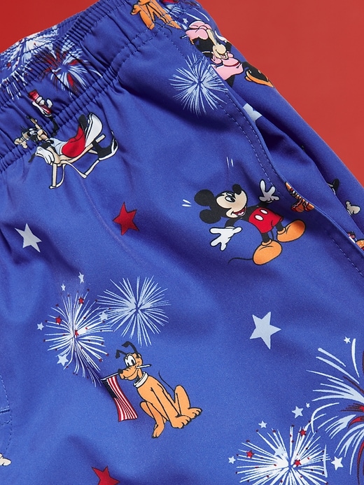 Image number 3 showing, Old Navy x Disney© Swim Trunks -- 7-inch inseam