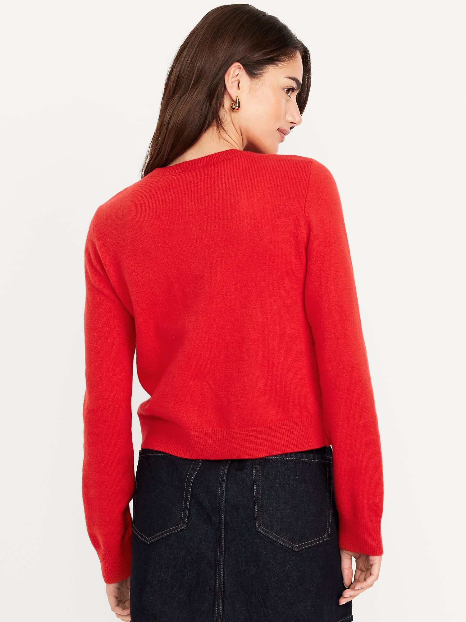 SoSoft Cropped Cardigan Sweater
