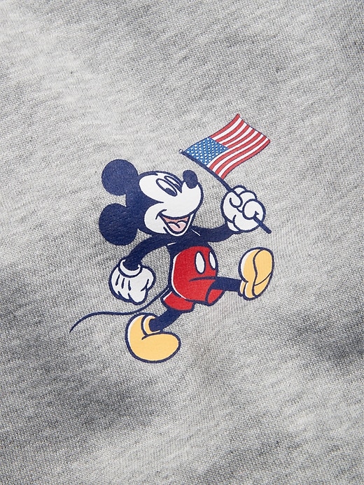 Image number 4 showing, Old Navy x Disney© Mickey Mouse Flag Graphic Crew-Neck Sweatshirt for Boys
