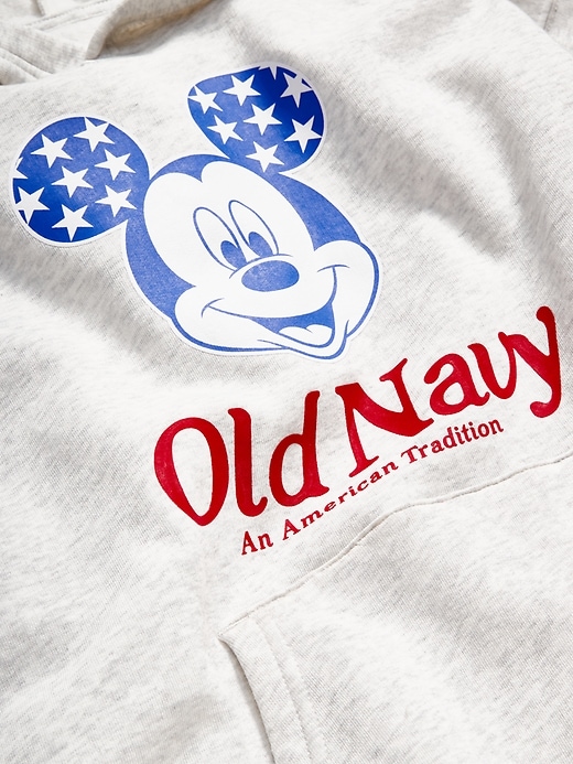 Image number 4 showing, Old Navy x Disney© Mickey Mouse Gender-Neutral Logo-Graphic Flag Hoodie for Kids