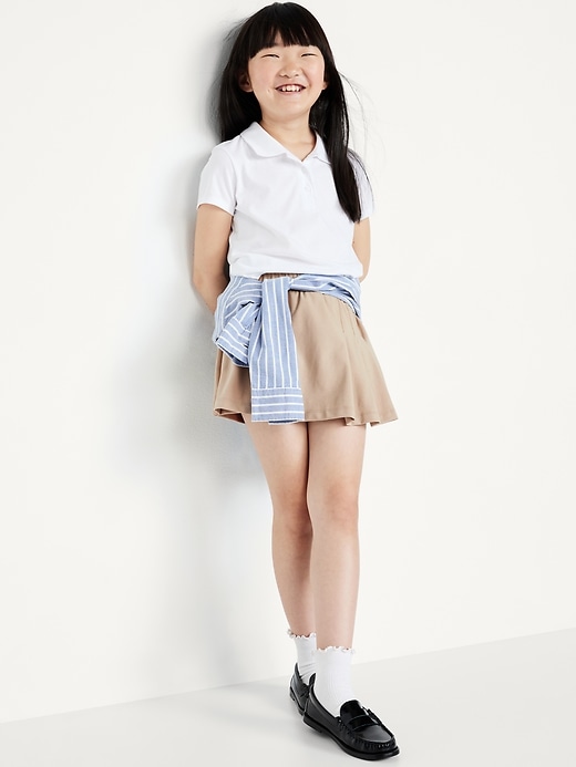 Image number 3 showing, High-Waisted PowerChill Pleated Performance Skort for Girls