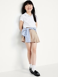 Image number 3 showing, High-Waisted PowerChill Pleated Performance Skort for Girls