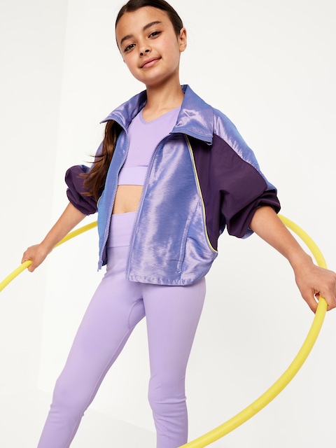 Fitted Seamless Performance Bra for Girls - Lavender Haven