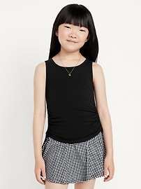 Image number 1 showing, Side-Ruched Tank Top for Girls
