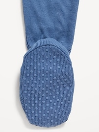 Image number 3 showing, Snug-Fit 2 Way Zip Footed One-Piece for Baby