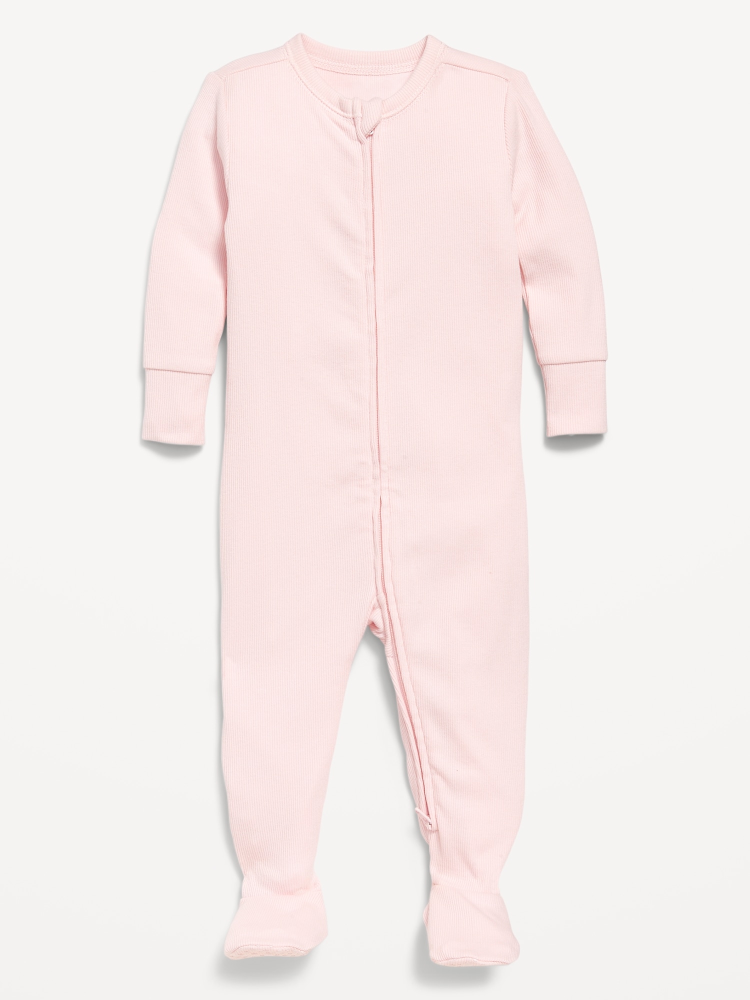Snug-Fit 2 Way Zip Footed One-Piece for Baby