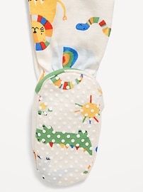 Image number 2 showing, Snug-Fit 2 Way Zip Footed One-Piece for Baby