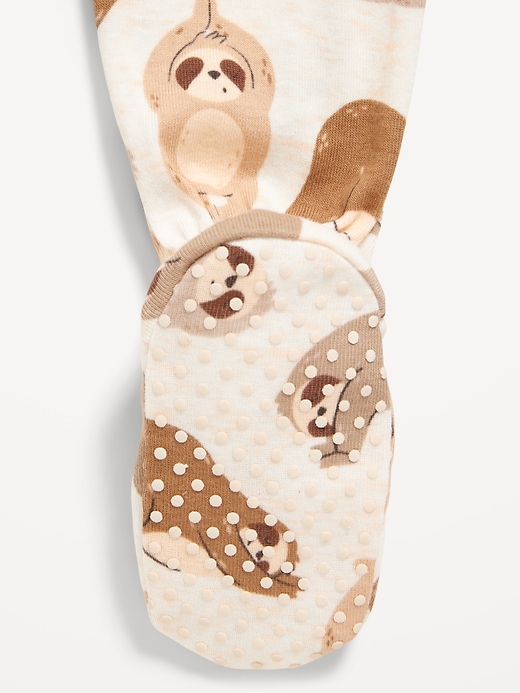 Image number 2 showing, Snug-Fit 2 Way Zip Footed One-Piece for Baby